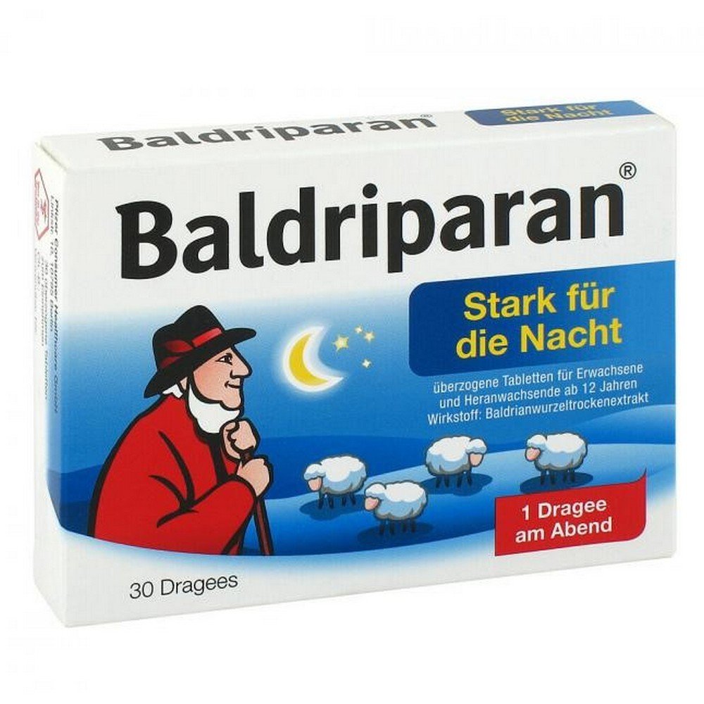 BALDRIPARAN Heavily coated for the night tab., 30 pcs