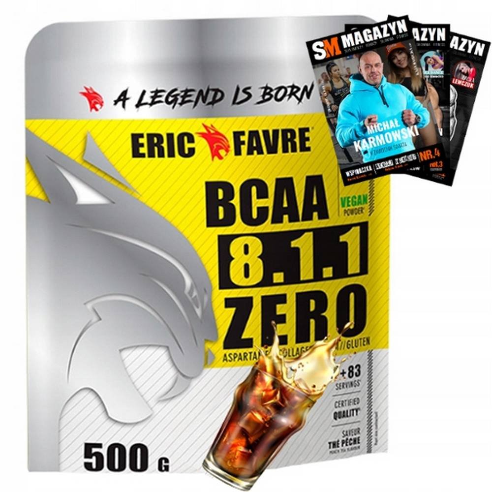 BCAA powder Eric Favre 500g cola – Eupharmacy Shop