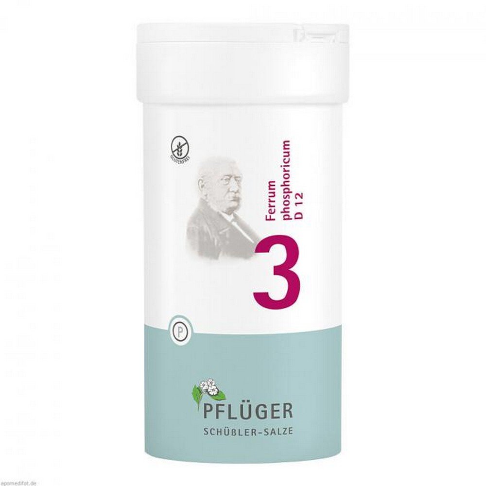 BIOCHEMIE Pfluger 3 Ferrum phosphoricum D 12 tablets, 400 pcs