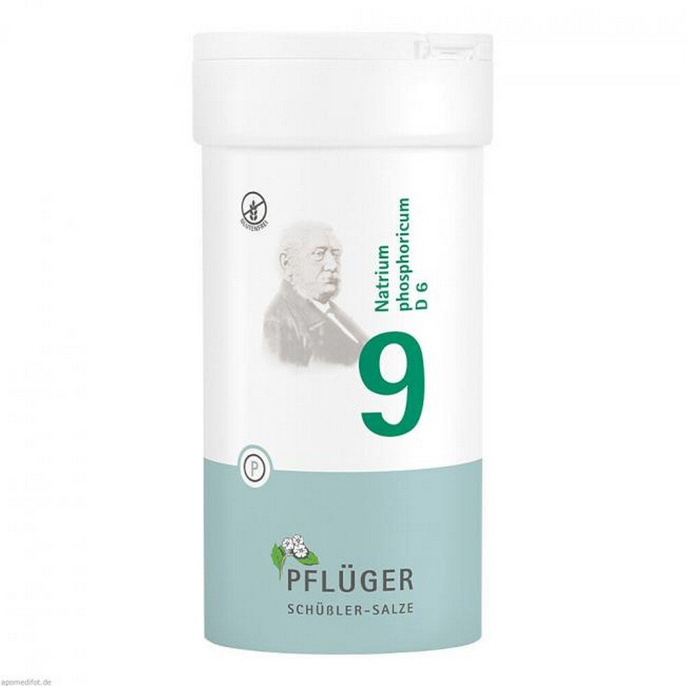 BIOCHEMIE Pfluger 9 sodium phosphoricum D 6 tabl., 400 pcs