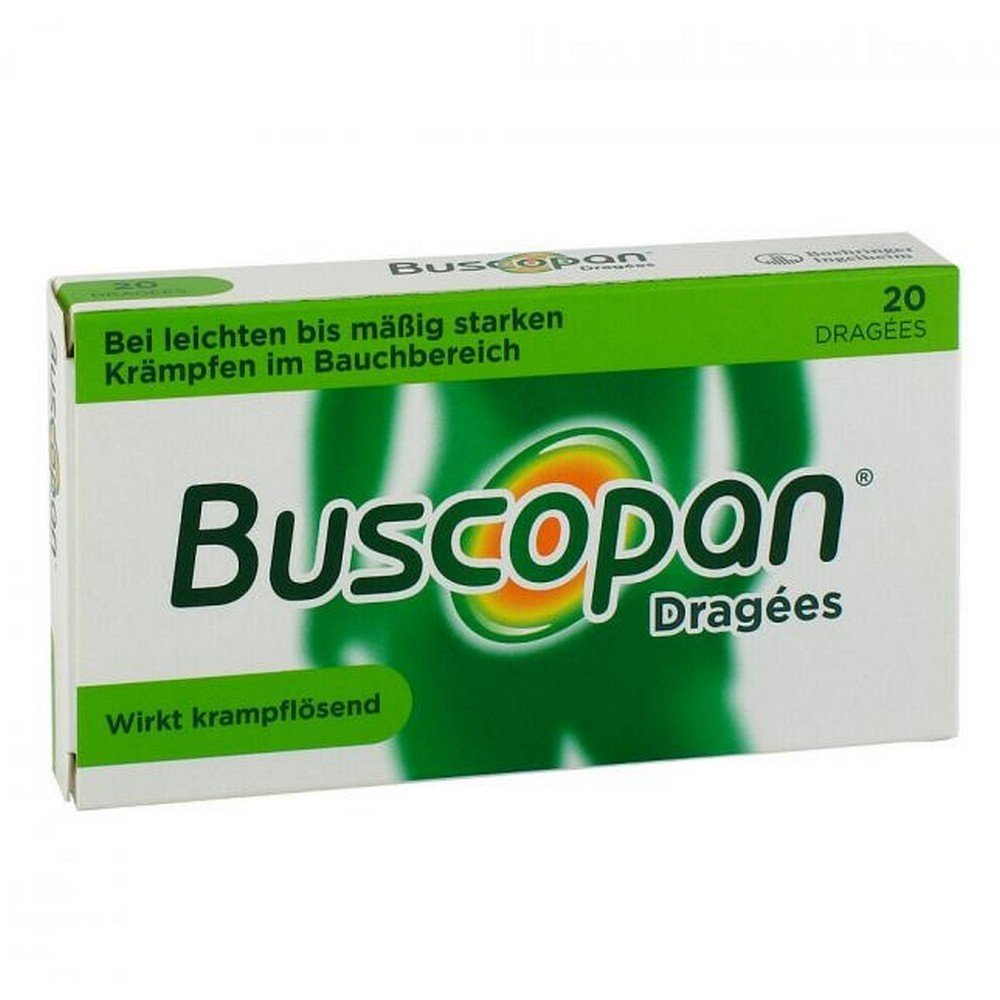 BUSCOPAN dragées, 20 pcs