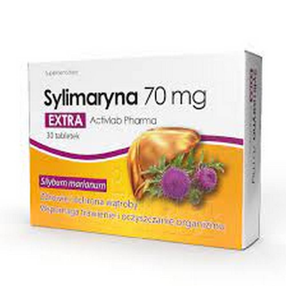 Dietary supplement ActivLab Silymarin Extra milk thistle 30 capsules