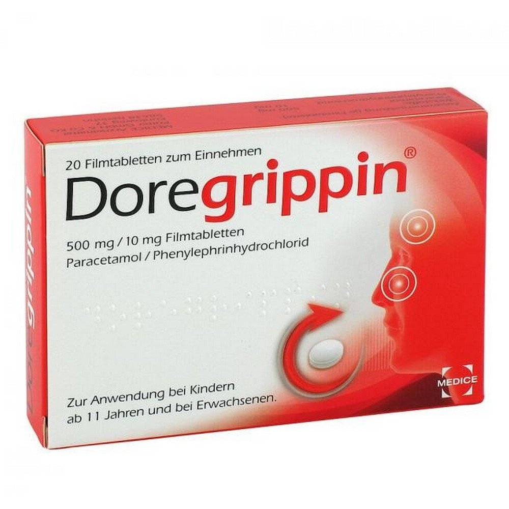 DOREGRIPPIN tablets, 20 pcs