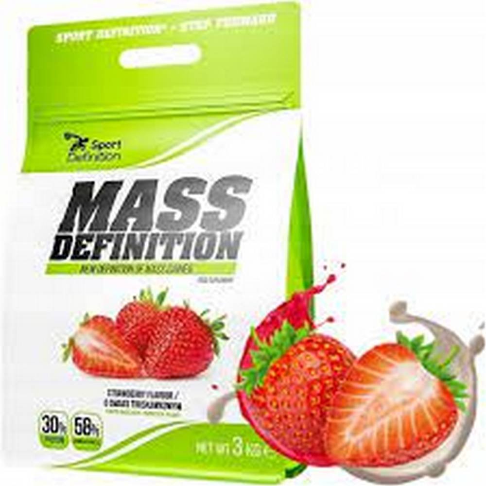 Gainer strawberry powder Sport Definition 3000 g