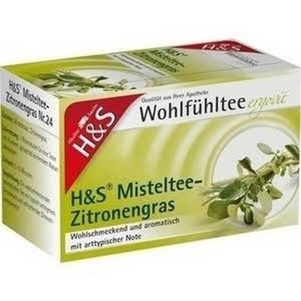 H&S mistletoe tea blend with lemongrass filter bags, 20X2.0 g