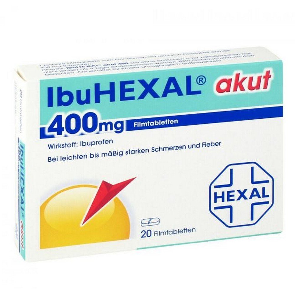 IBUHEXAL acute 400 film-coated tablets, 20 pcs