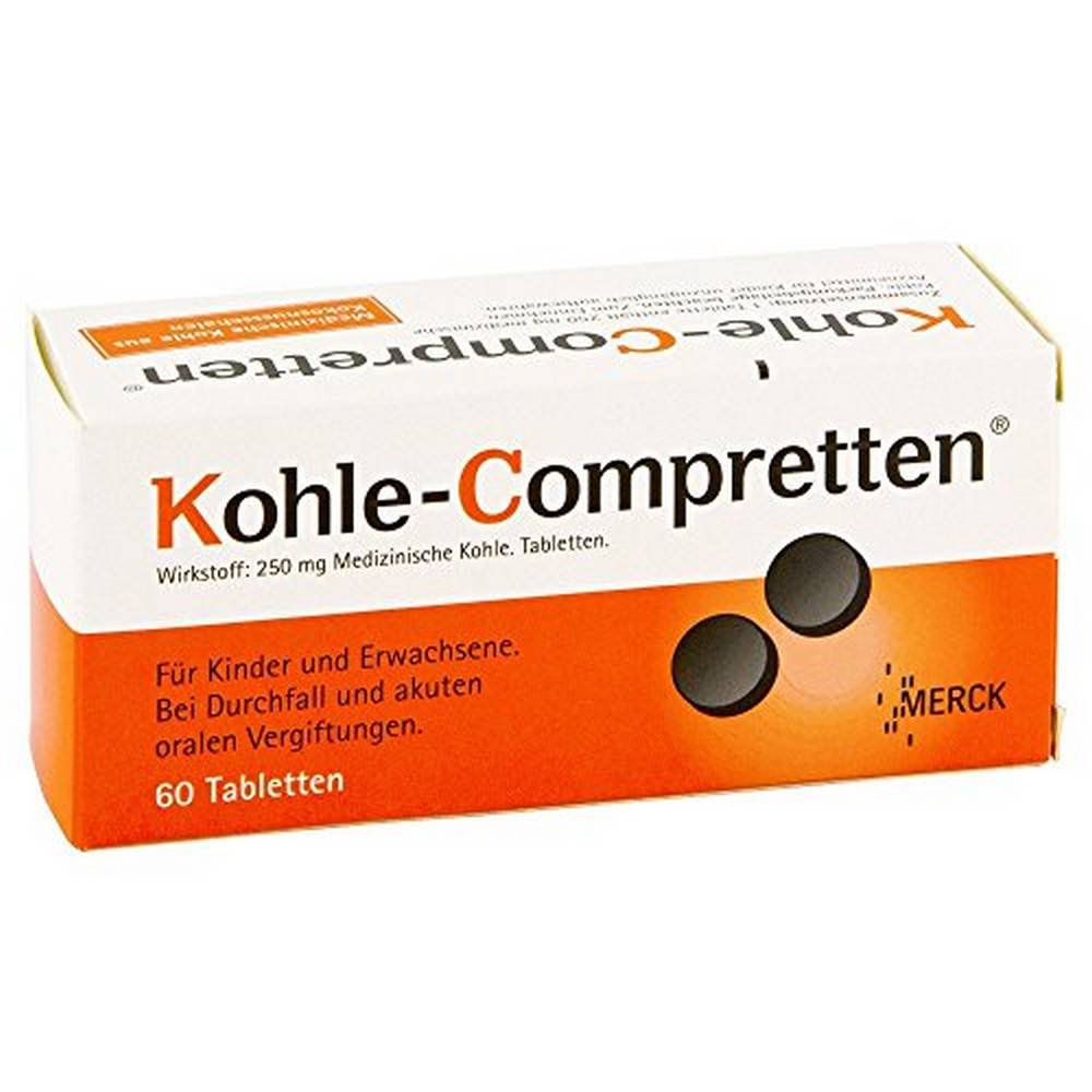 KOHLE Compretten tablets, 60 pcs