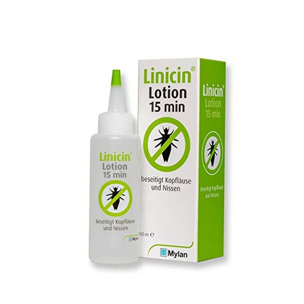 LINICIN lotion 15 min. without lice comb, 100 ml
