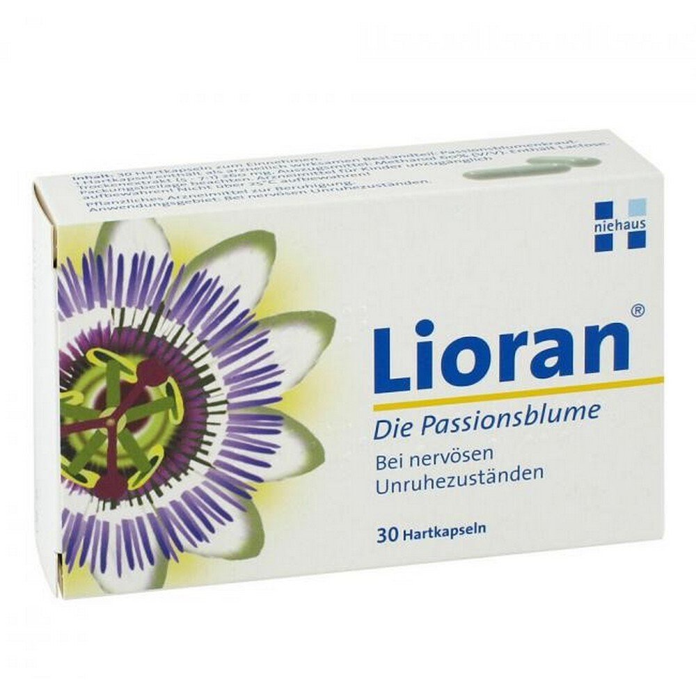 LIORAN the passion flower hard capsules, 30 pcs