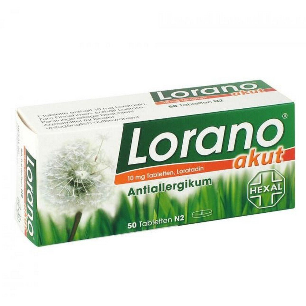 LORANO acute tablets, 50 pcs