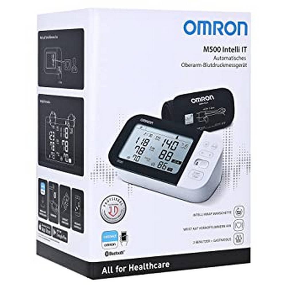 OMRON M500 Intelli IT Oberarm blood pressure monitor, 1 pcs