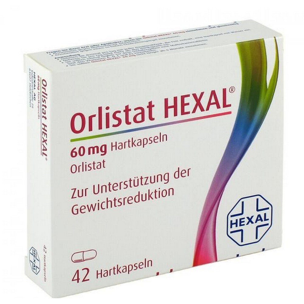 ORLISTAT HEXAL 60 mg hard capsules, 42 pcs