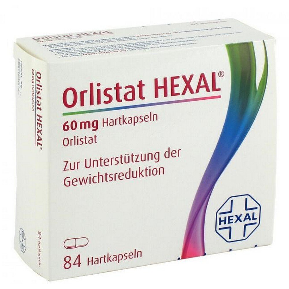 ORLISTAT HEXAL 60 mg hard capsules, 84 pcs