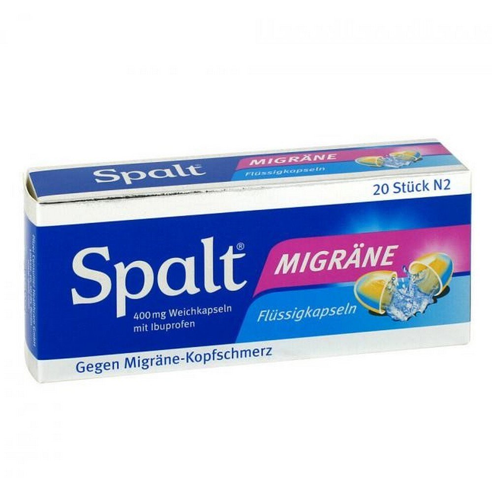 SPALT migraine soft capsules, 20 pcs
