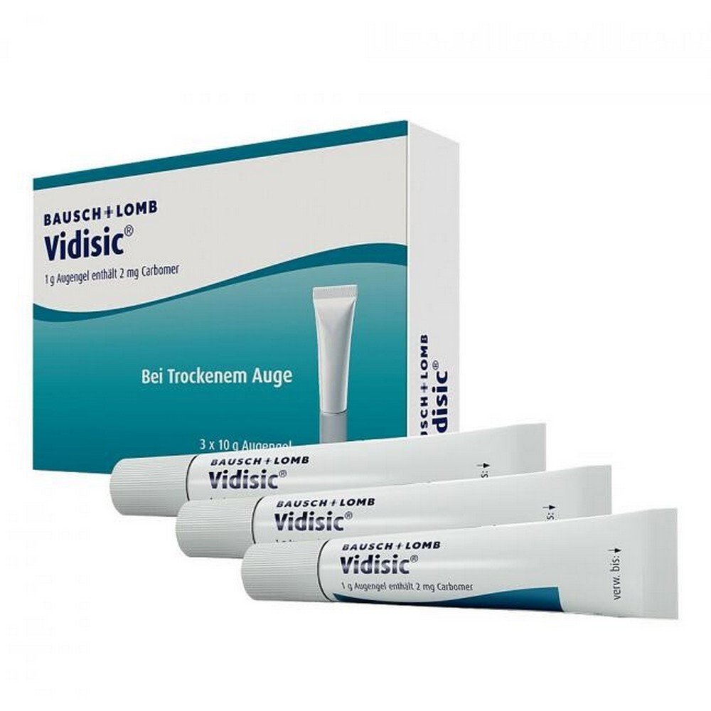 VIDISIC eye gel, 3x10 g