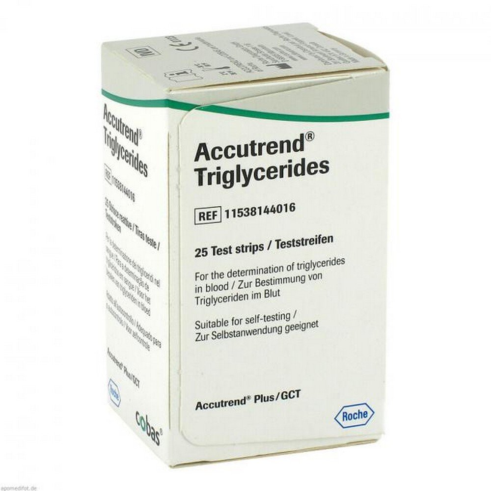 ACCUTREND TG test strips, 25 pcs