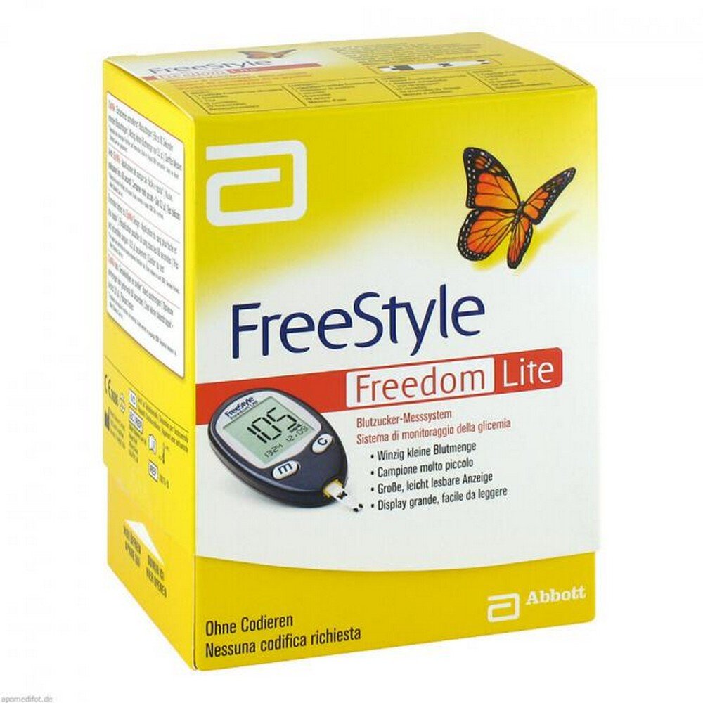 FREESTYLE Freedom Lite Set mg/dl without coding, 1 pcs
