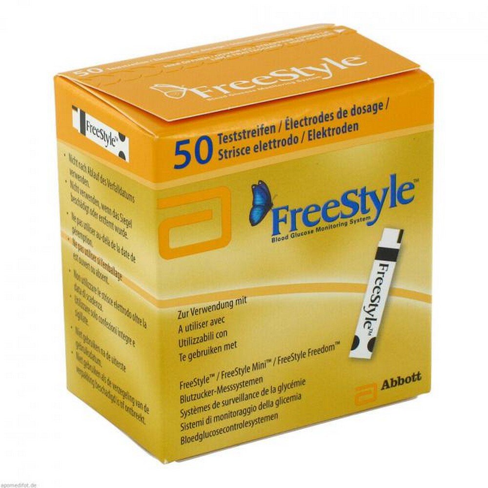 FREESTYLE test strips, 50 pcs