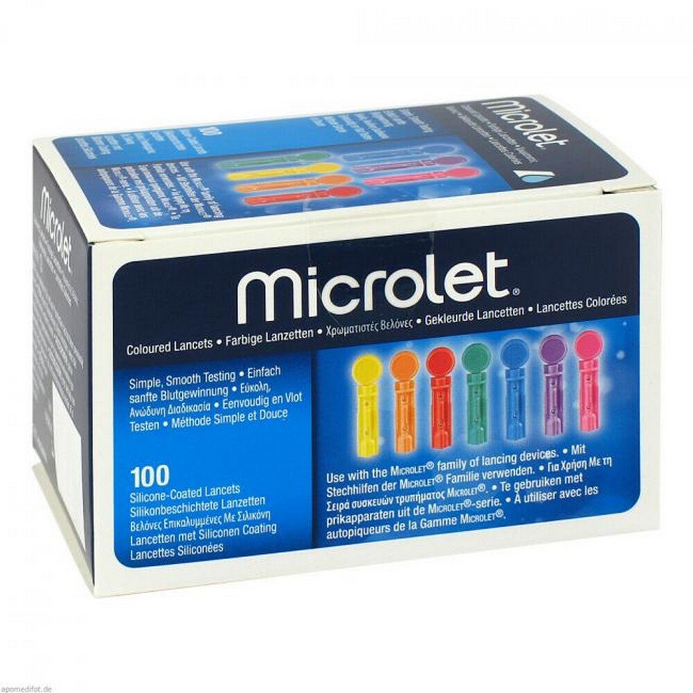 MICROLET lancets, 50 pcs