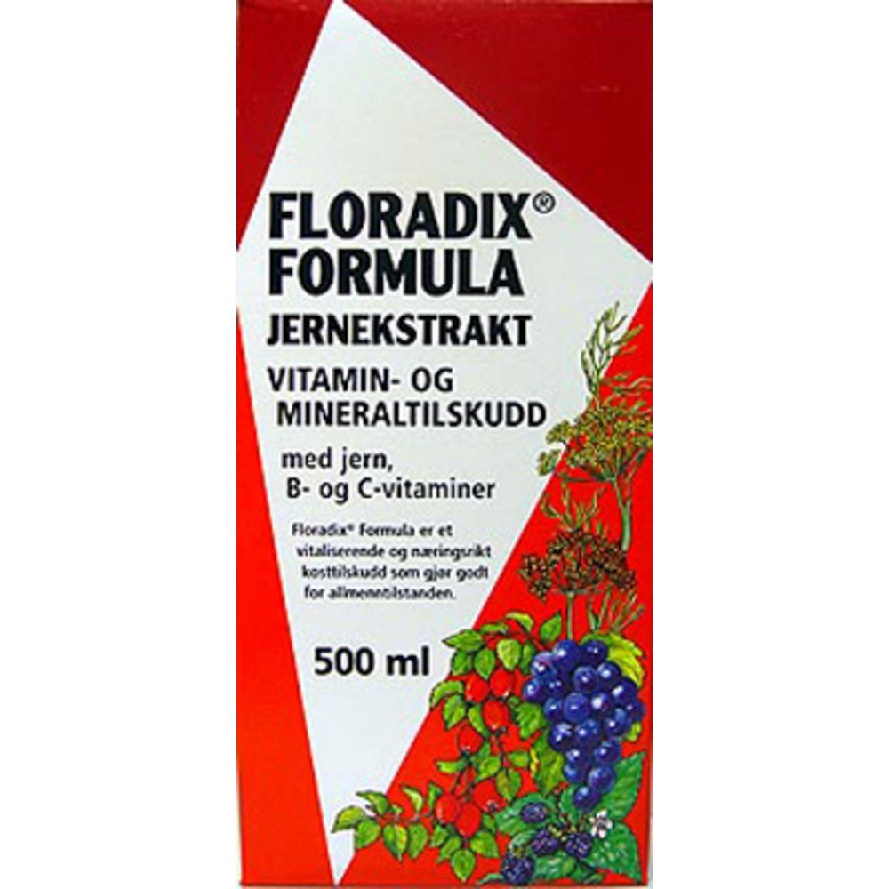 Floradix liquid iron supplement 500 ml
