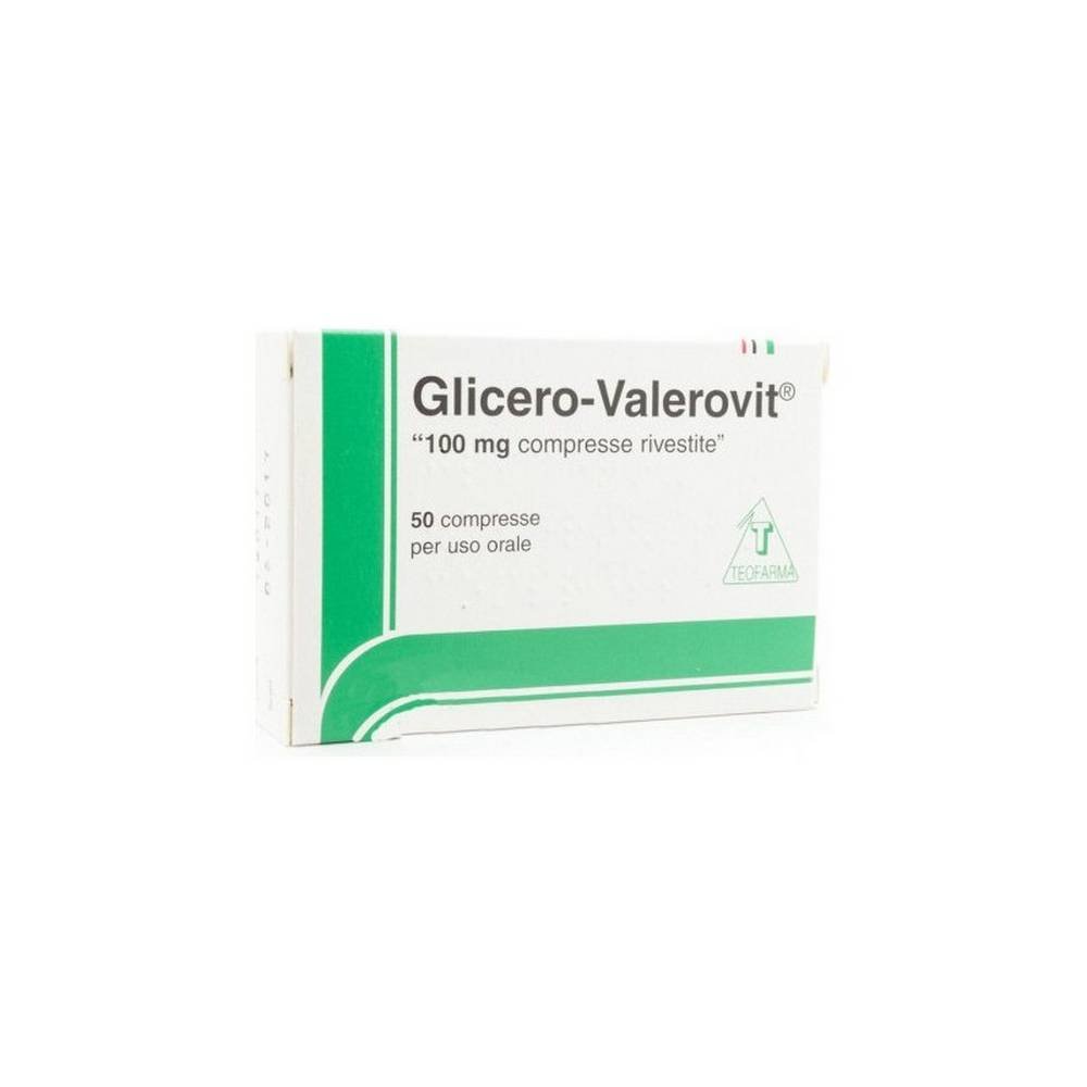 Glicero-Valerovit 100 Mg + 40 Mg - Treatment Of Mild Insomnia 50 Coated Tablets