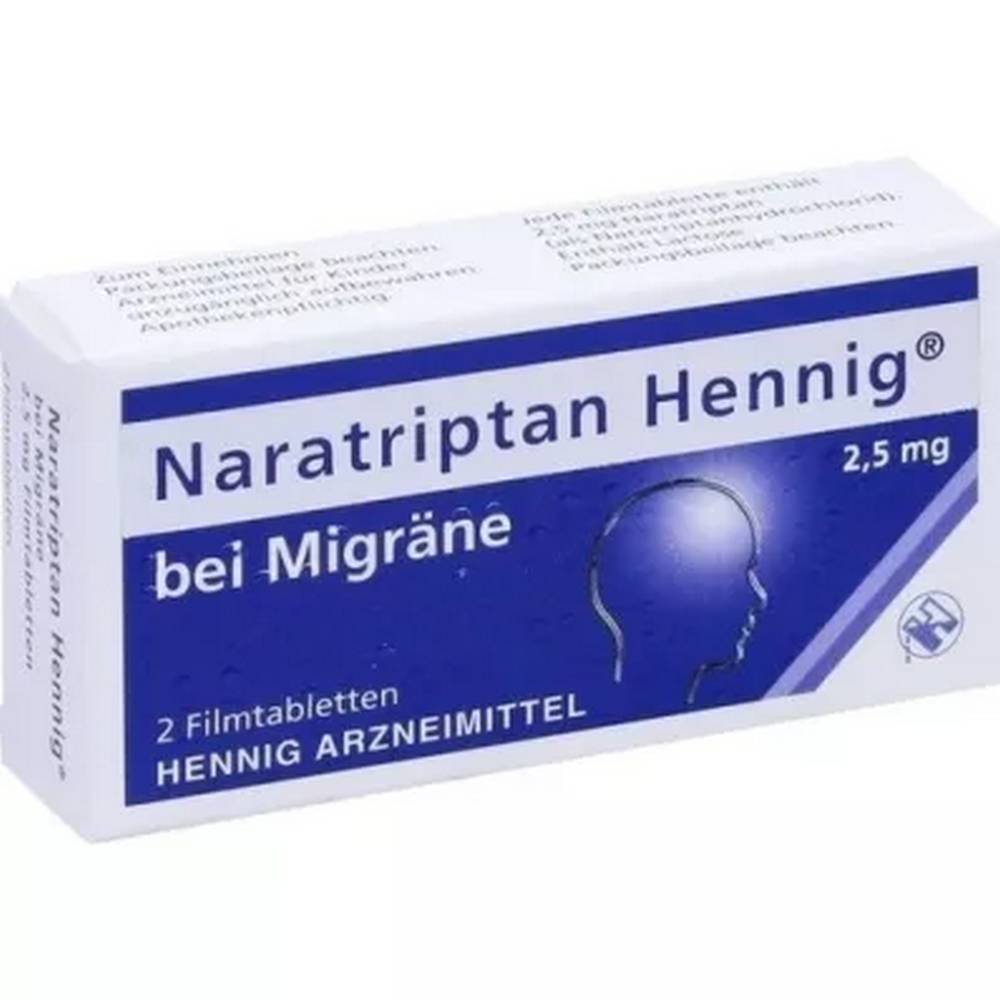 NARATRIPTAN  2.5 mg film -table,pcs