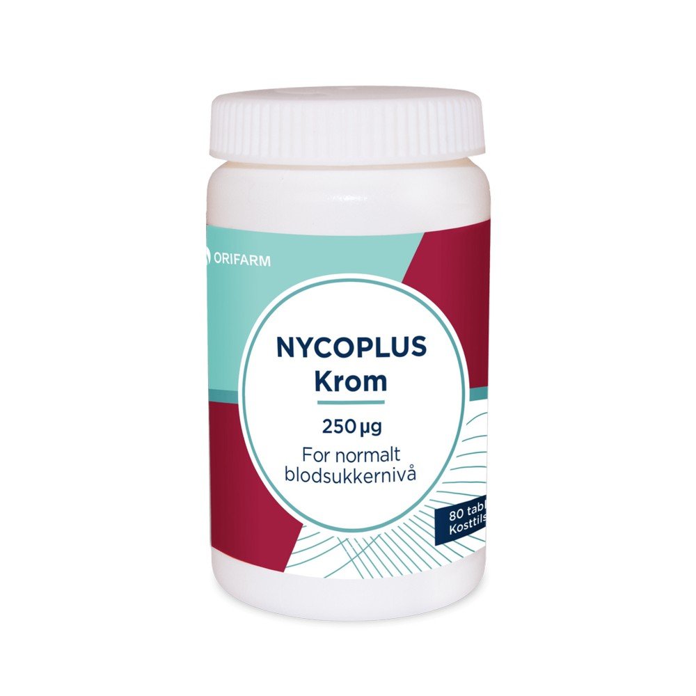 Nycoplus Chrome tab 250mcg 80
