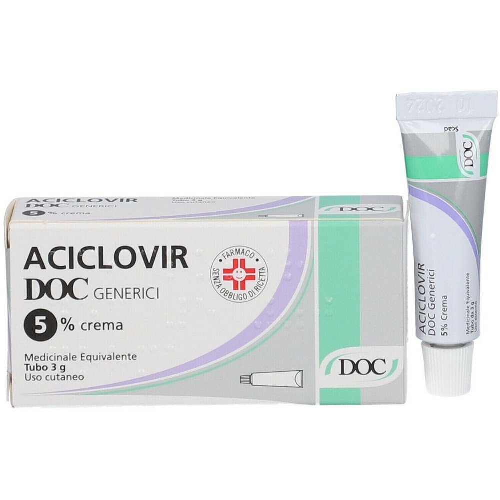 Aciclovir 5% Crema, 3g