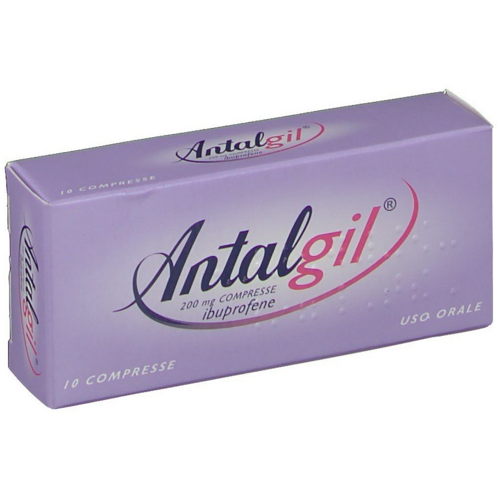 Antalgil 200 mg, 10 compresse