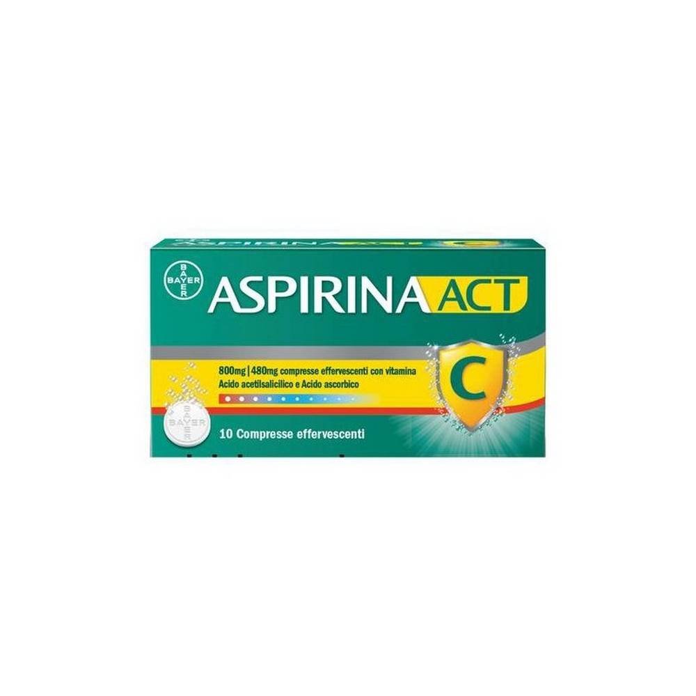 Aspirinaact 800 Mg/480 Mg - 10