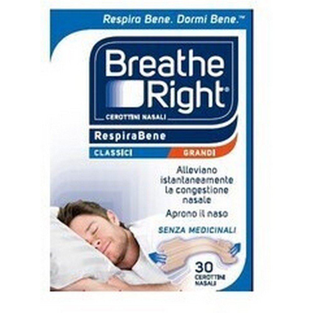 Breathe Right Classici Grandi 30 pz