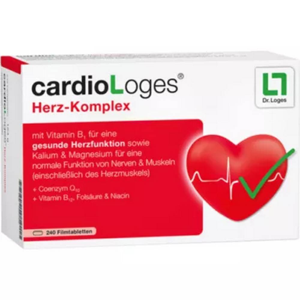 CARDIOLOGES Heart, 240 pcs