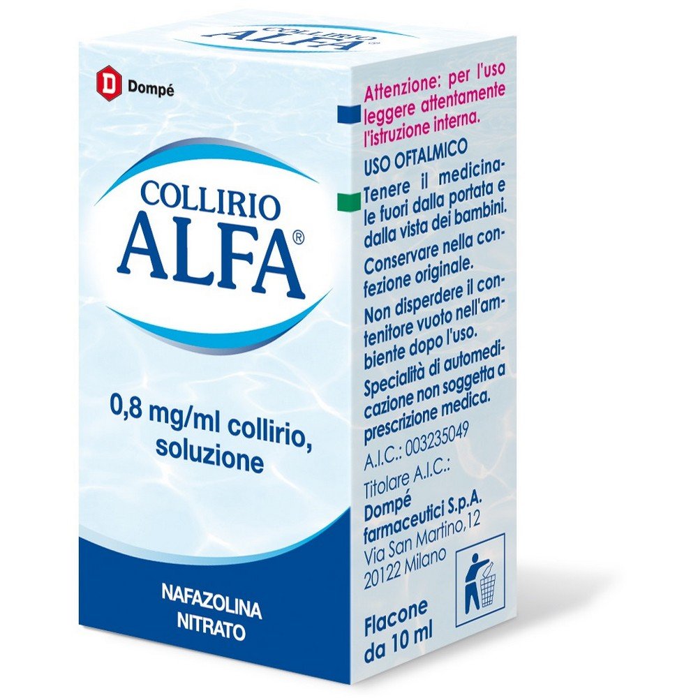 Collirio Alfa 0,8 mg