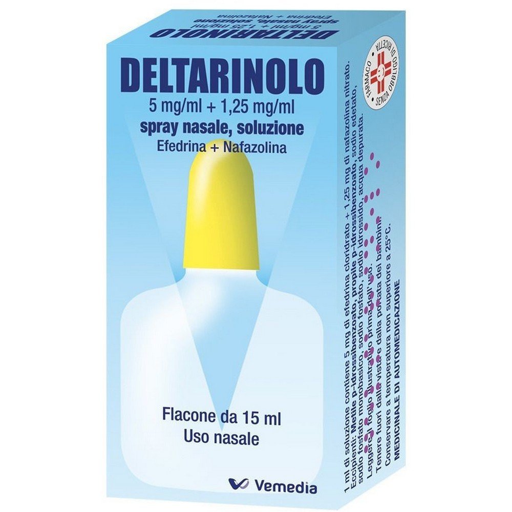 Deltarinol Nasal Spray, 15 ml