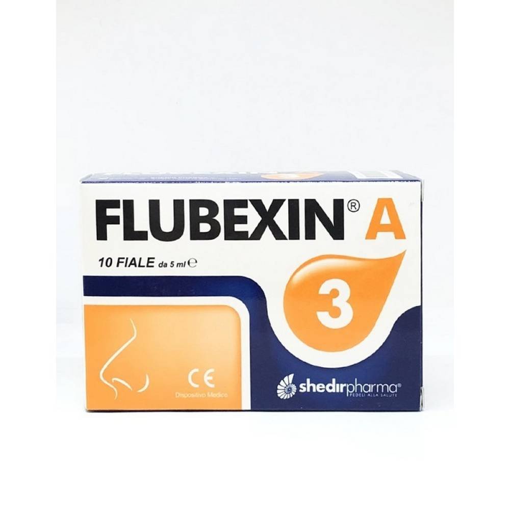 Flubexin A 3 - Nasal Hypertonic Solution 10 Vials