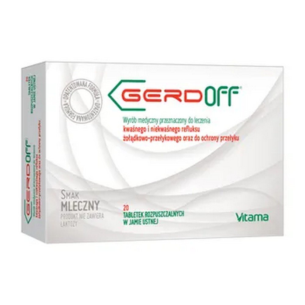 Gerdoff, 20 lozenges