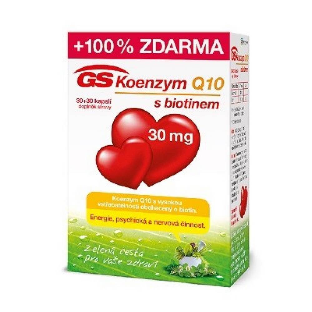 GS Koenzym Q10 30 mg 60 capsules