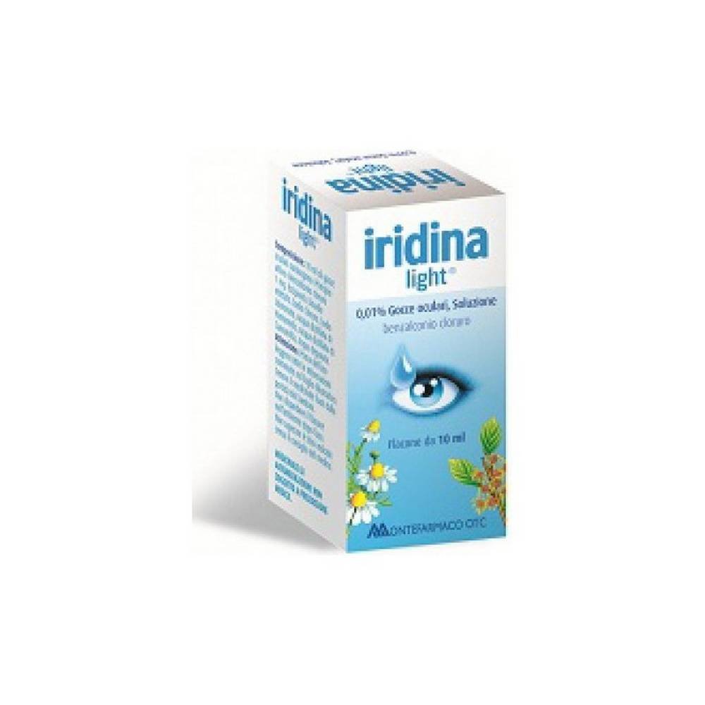 Iridina Light 0,01% - Antimicrobial And Disinfectant Of The Ocular Mucosa 10 Ml