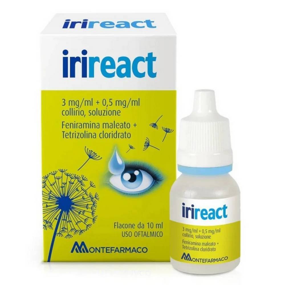 Irireact - Anti -Inflammatory Eye Drops 10 Ml
