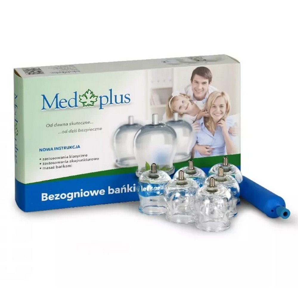 Medplus Fireless cups with pump 8 pcs