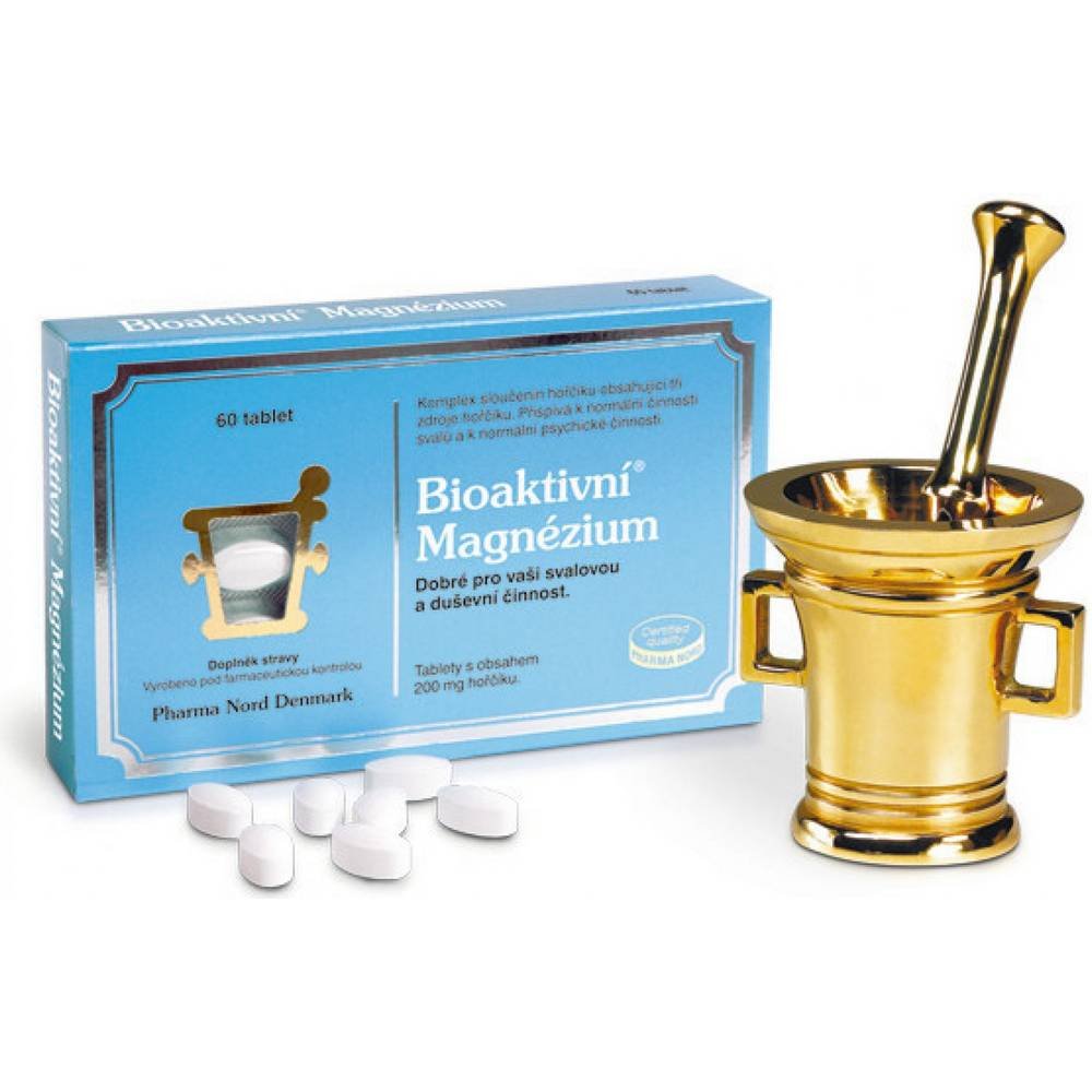 Pharma Nord Bioactive Magnesium 60, Pharma Nord Bioaktivní Magnézium 60