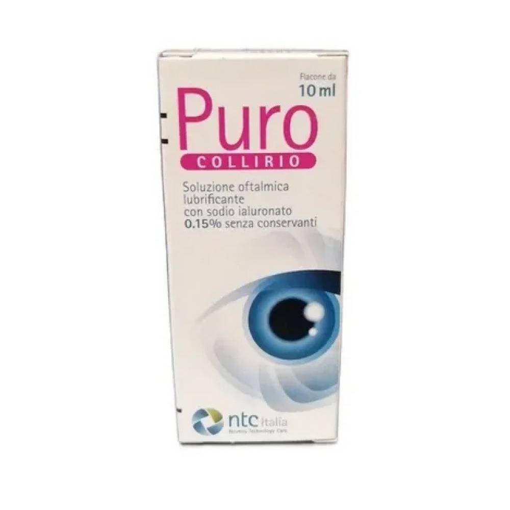 Puro Collirio - Lubricating Ophthalmic Solution 10 Ml