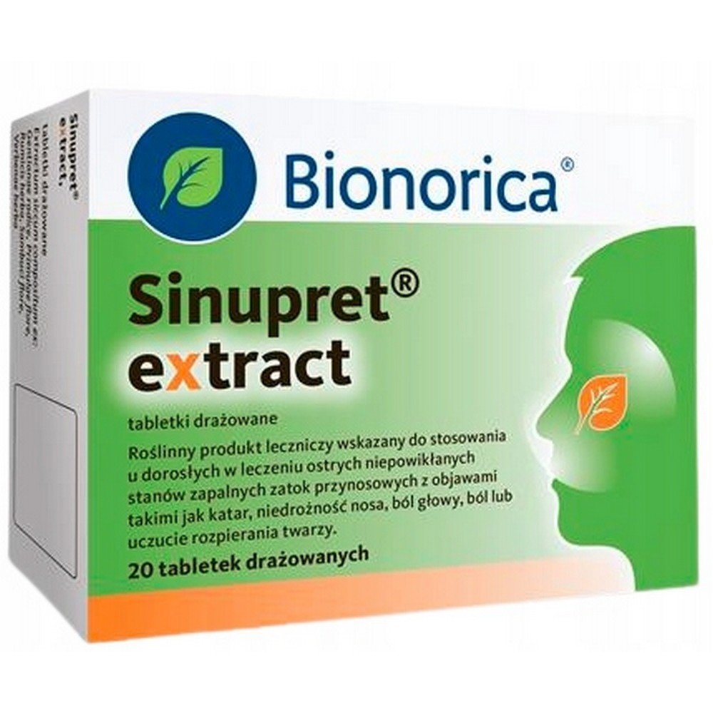 Sinupret Extract 20 pcs. Tablets