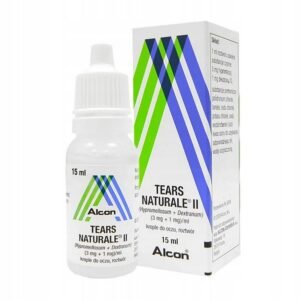 Tears Naturale 15 ml Eye Drops for dry eye relief and comfort.