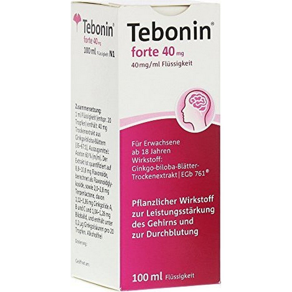 Tebonin forte 40mg liquid, 100ml