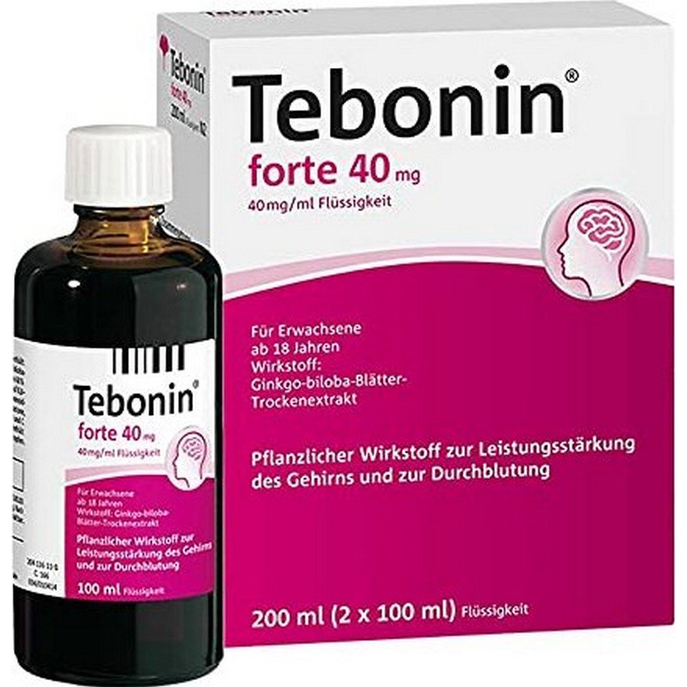 Tebonin forte 40mg liquid, 200ml