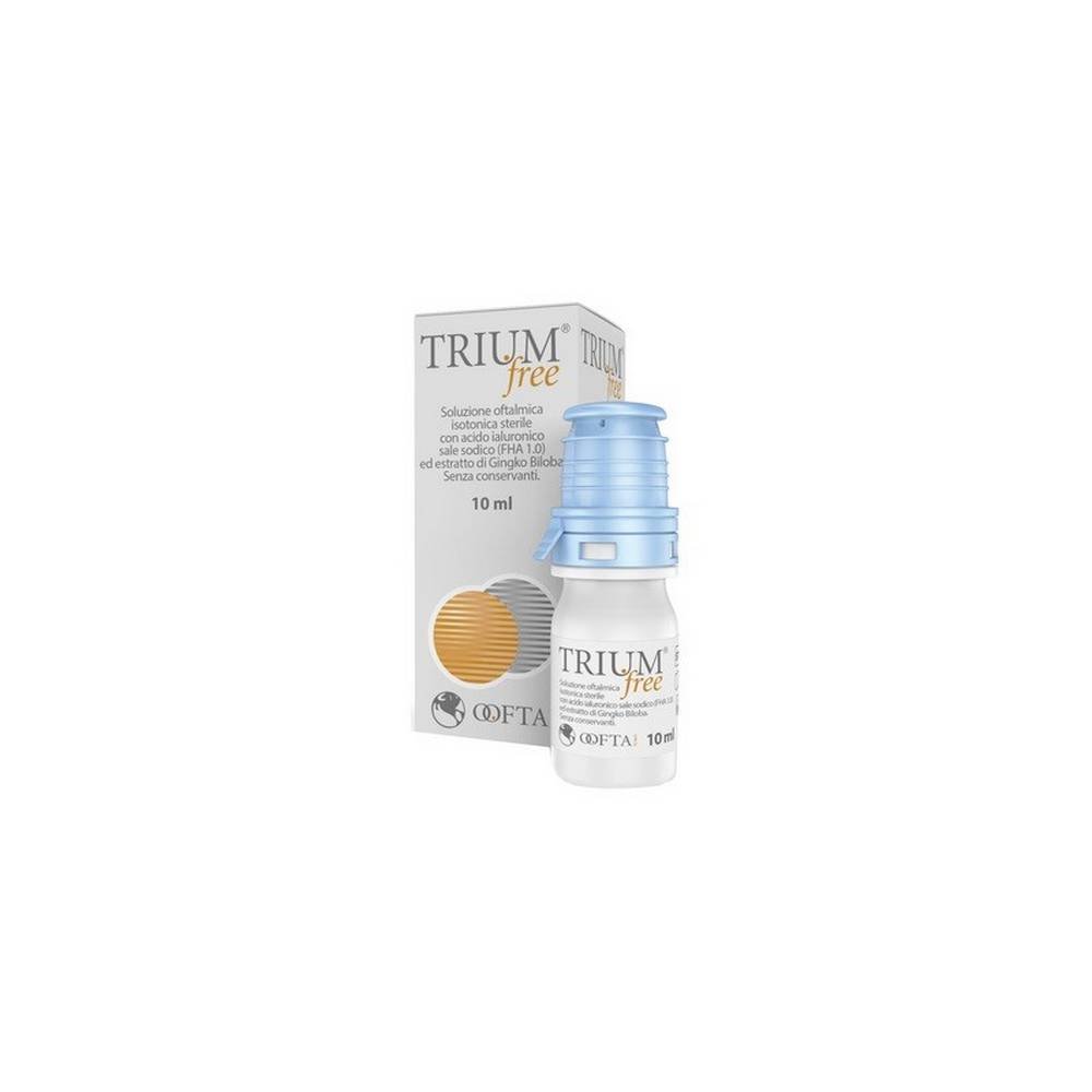 Trium Free - Eye Drops With Hyaluronic Acid 10 Ml