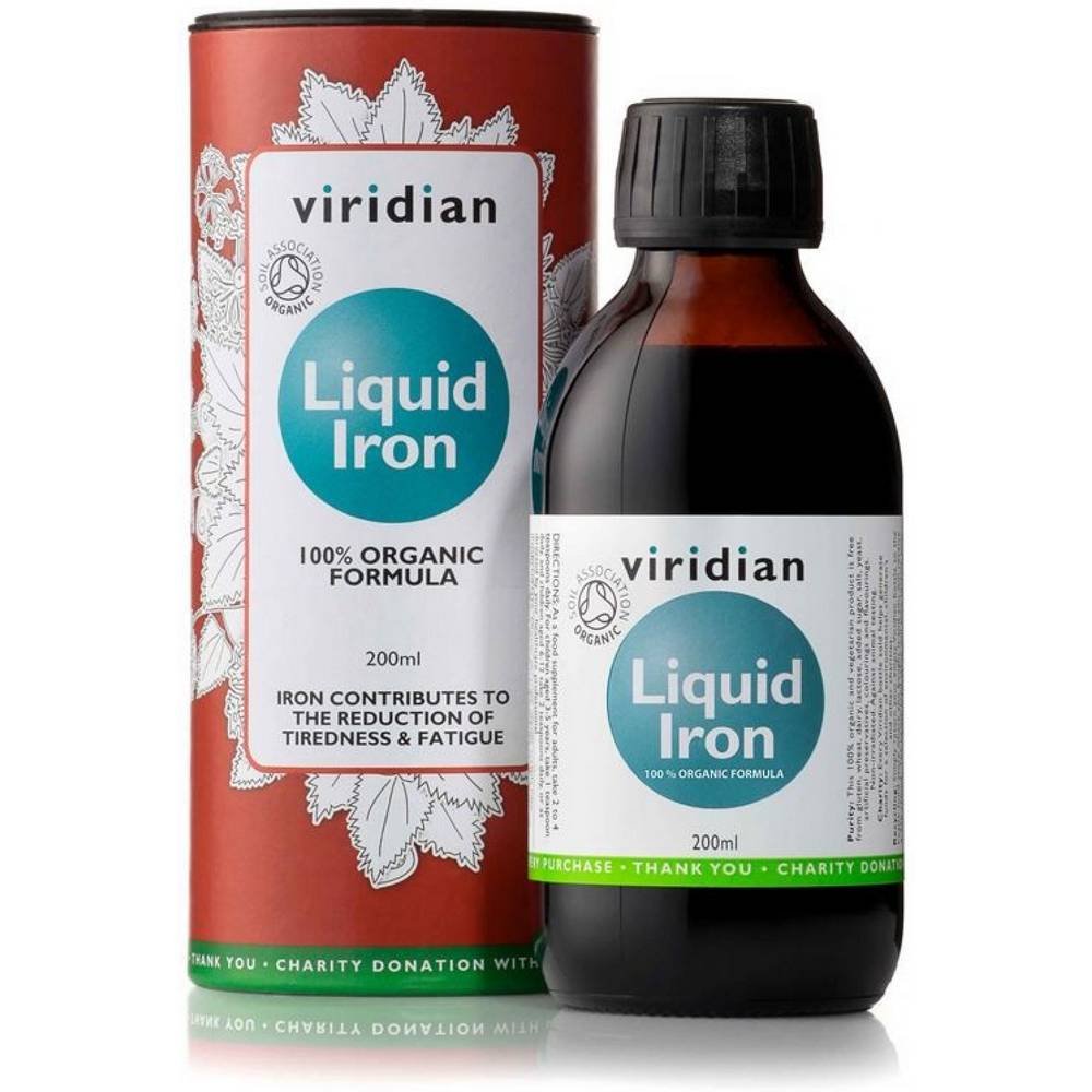 Viridian Nutrition Organic Liquid Iron liquid iron 200 ml