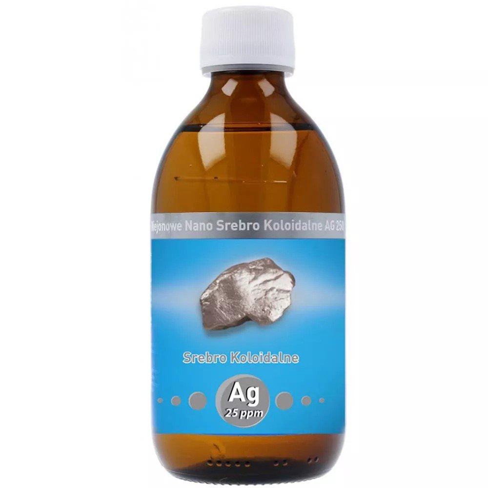 Vitacolloids Nonionic nano colloidal silver Ag 25ppm 300ml