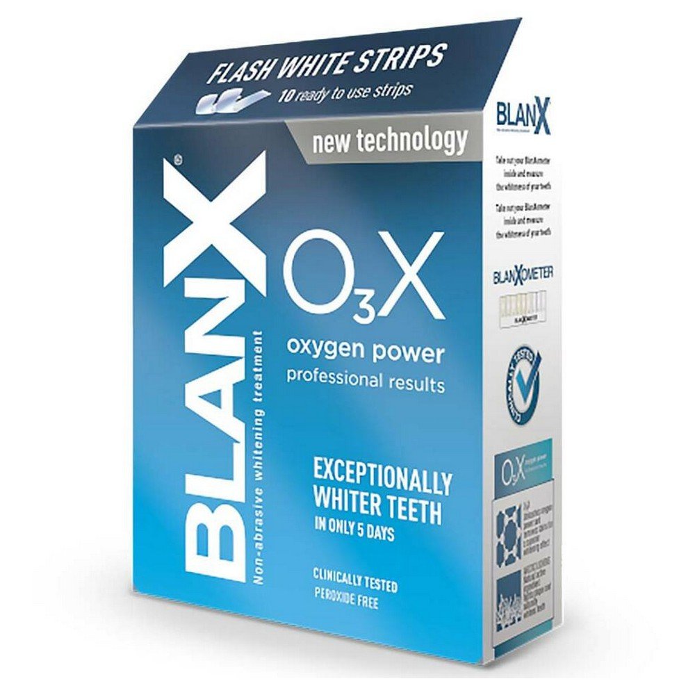 BLANX O₃X Flash White Strips Whitening strips 10 pcs